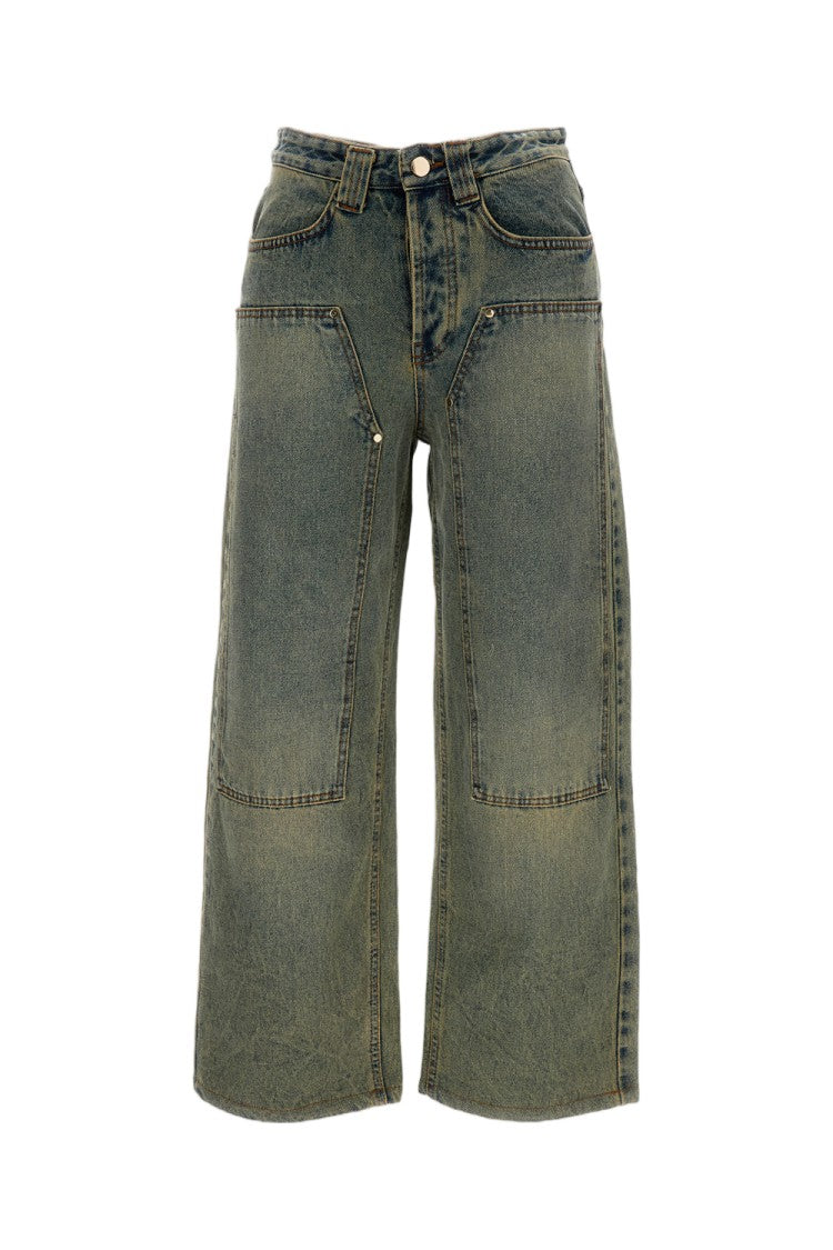 Meta Campania Milton Teawash Denim Carpenter Trousers