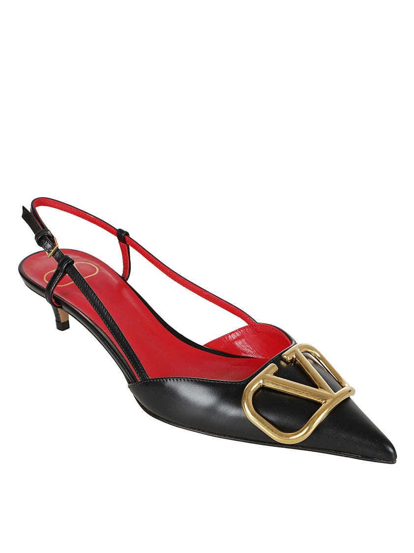 Valentino Garavani Pointed Toe Slingback Pumps