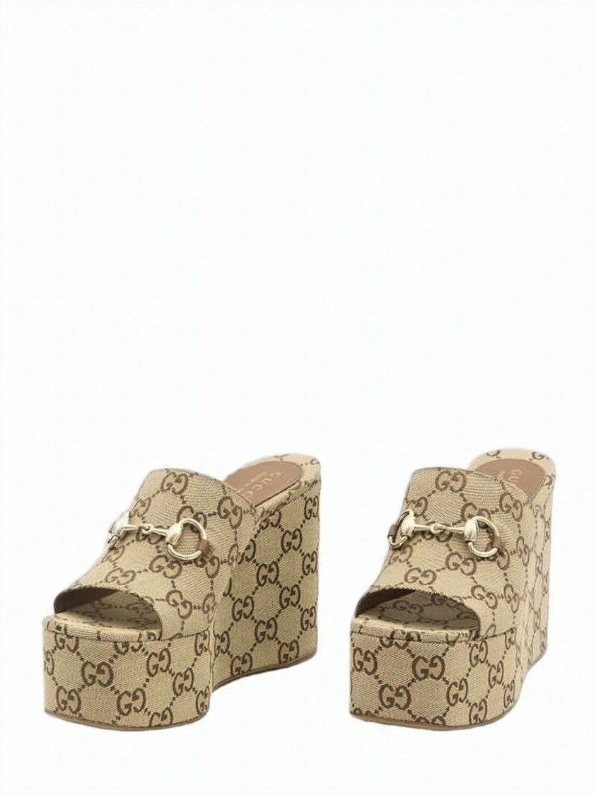 Gucci Open-Toe Platform Sandals