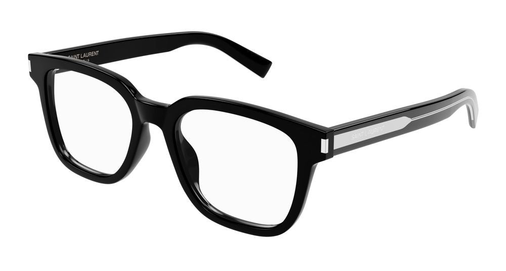 Saint Laurent Black Sl711 Acetate Glasses