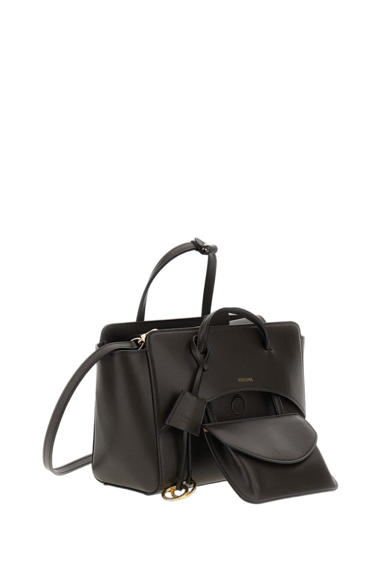 Hidesins Dark Brown Flap M Leather Shoulder Bag
