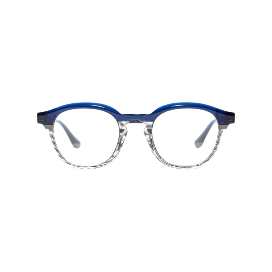Xavier Garcia Design Pierre C-2 Rounded Frame Two-Tone Eyeglasses
