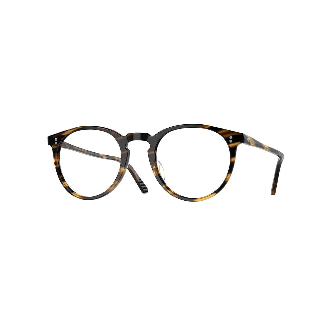 Oliver Peoples 0Ov5183 Round Tortoiseshell Pattern Eyeglass Frames With Keyhole Bridge
