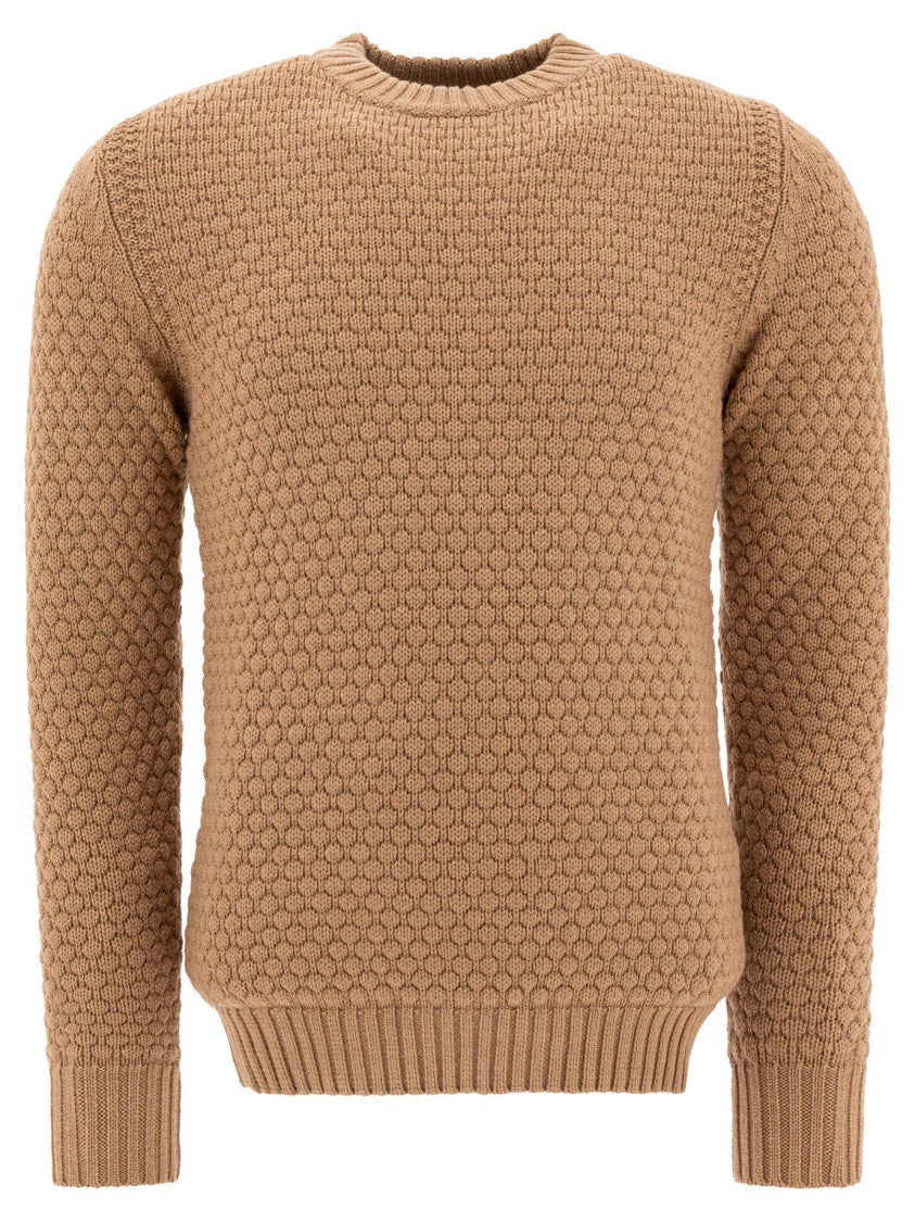 Rakki' Textured Merino Wool Sweater