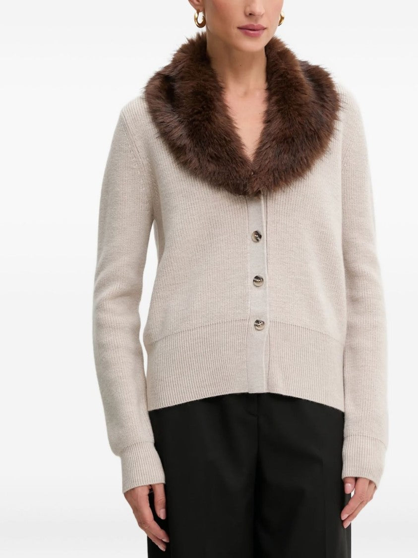 Blugirl English Rib Knit Cardigan