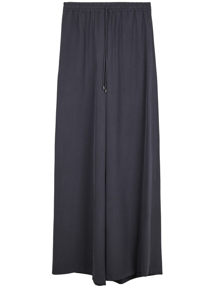 Max Mara Wide-Leg Trousers With Elastic Waistband And Adjustable Drawstring