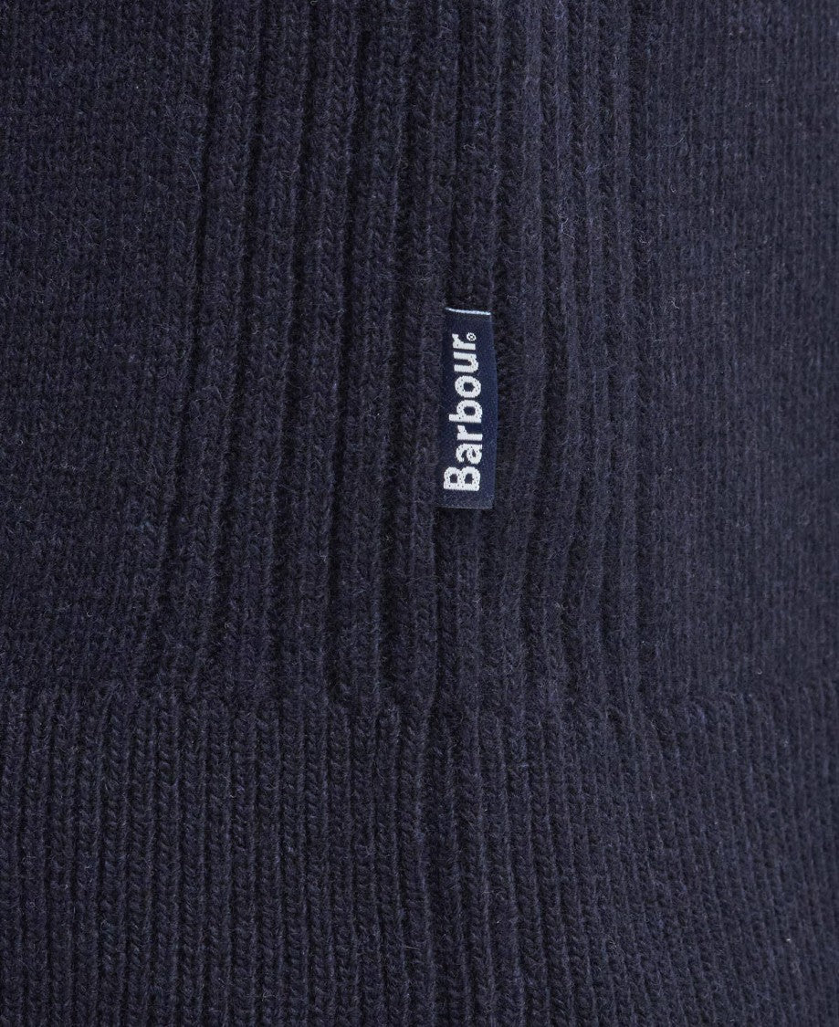 Barbour Navy Blue Holden Crewneck Sweater