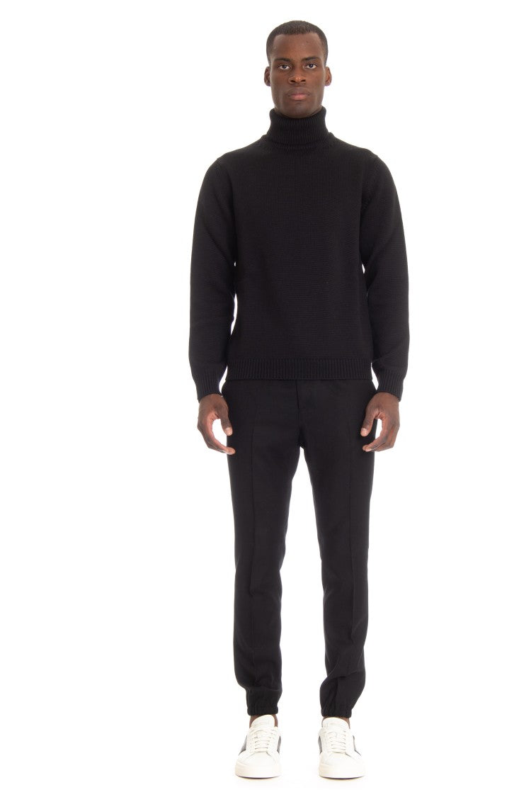 Roberto Collina Merinos Wool Turtleneck Sweater