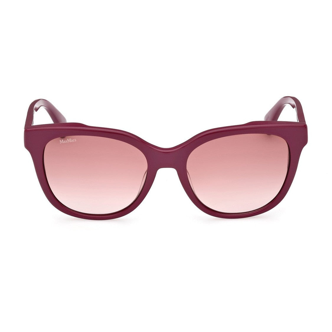 Max Mara Pink Mm0068 Acetate Geometric Sunglasses