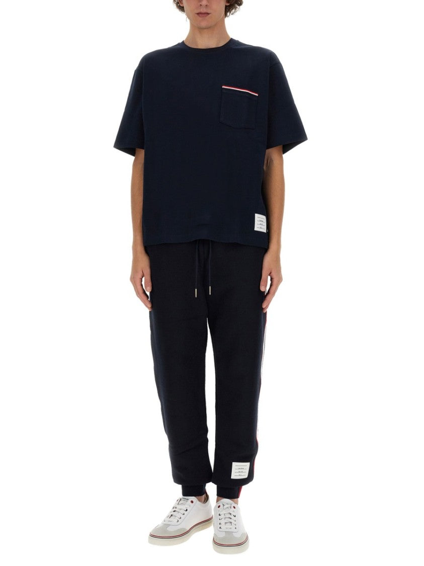 Thom Browne Classic Cotton Fleece Pants