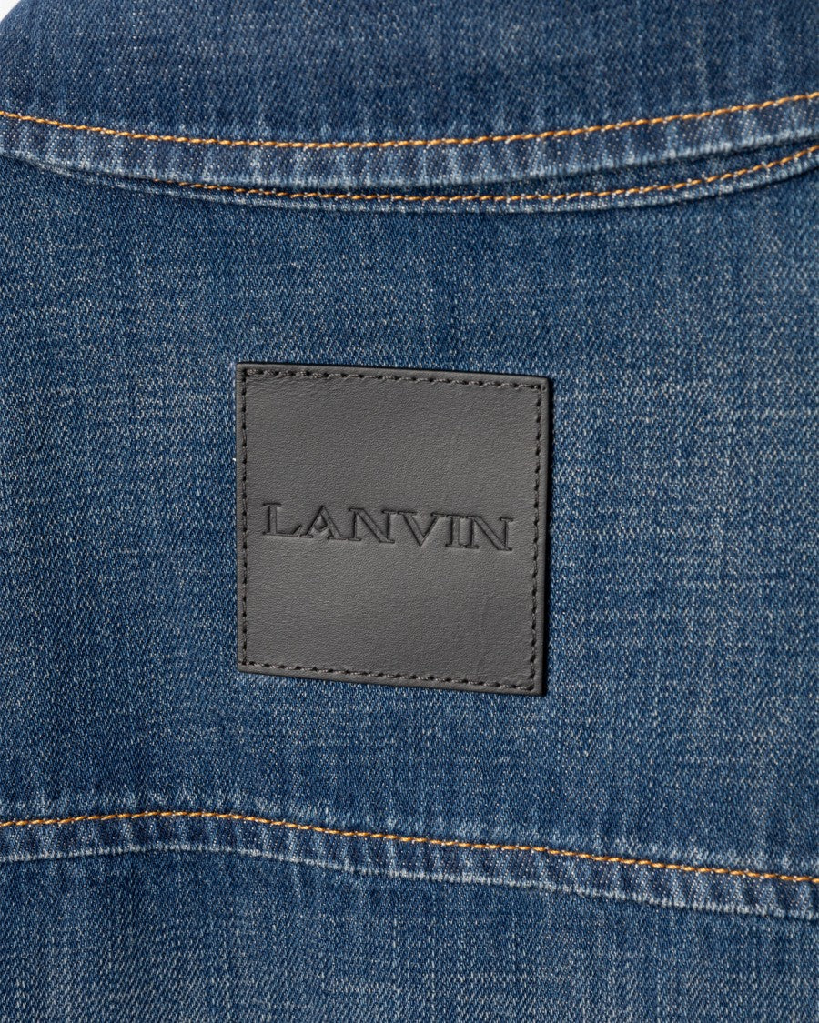 Lanvin Classic Blue Denim Shirt