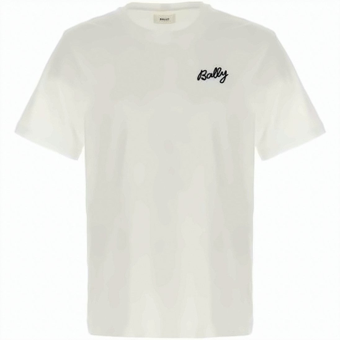 Bally Minimalist Short-Sleeve T-Shirt With Embroidered Logo