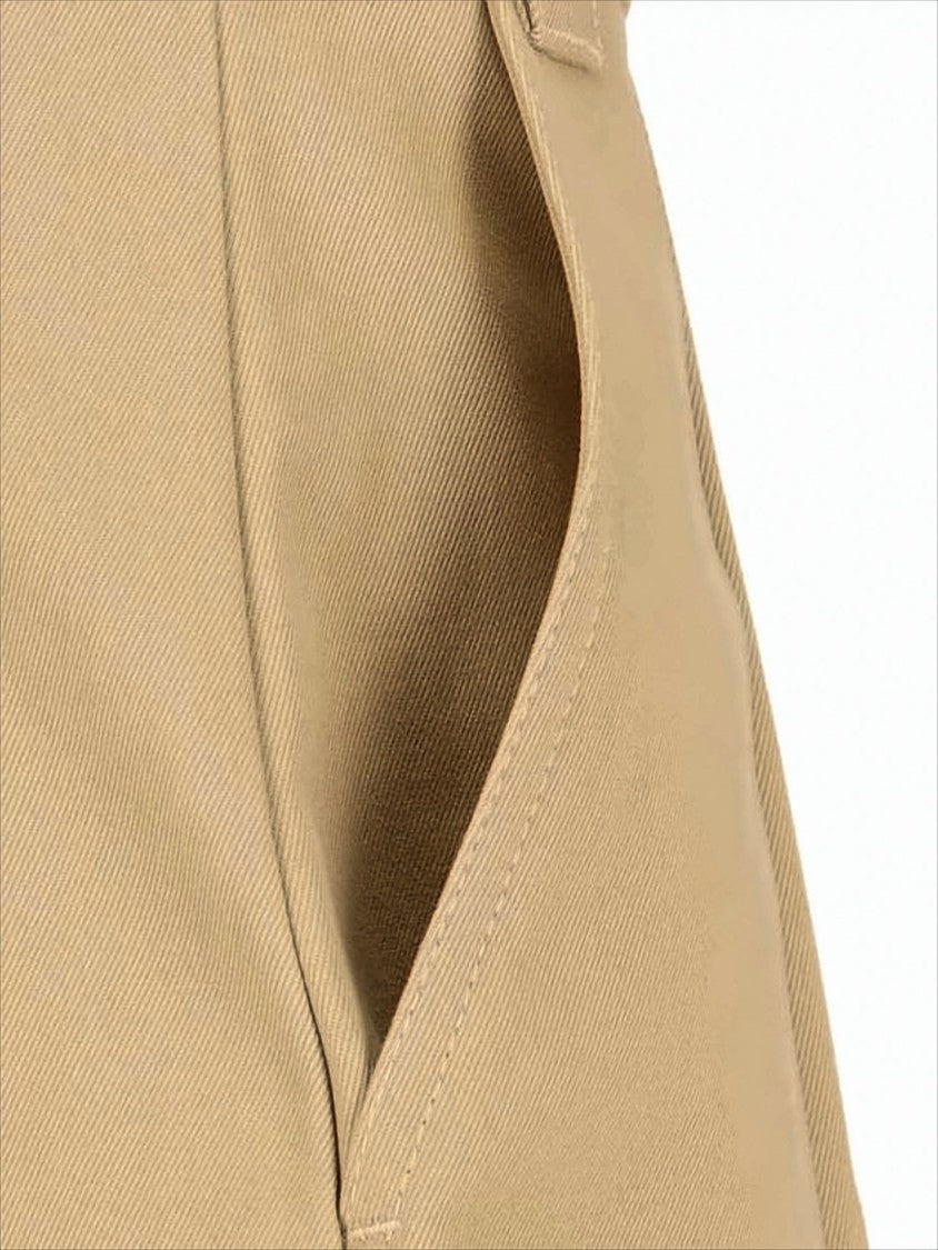 Studio Nicholson Knee-Length Tailored Shorts In Beige