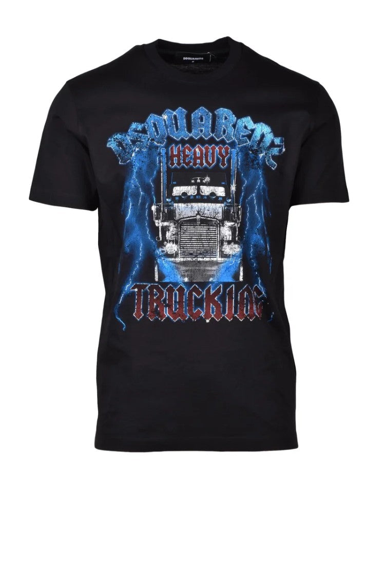 Dsquared2 Crew Neck T-Shirt - Black