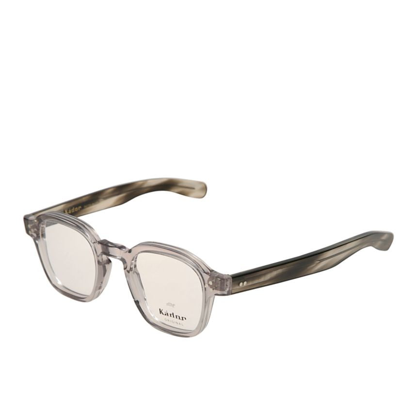 Kador Duka Translucent Smoky Frame Eyeglasses With Gradient Temples