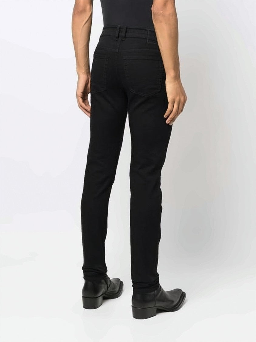 Diesel Slim-Fit Black Denim Pants
