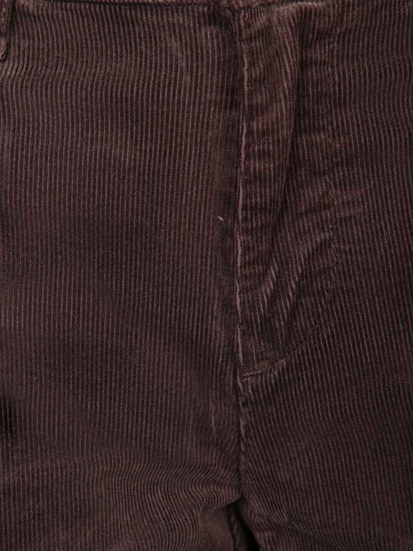 7 For All Mankind Straight-Leg Corduroy Jeans With Mid-Rise Waist
