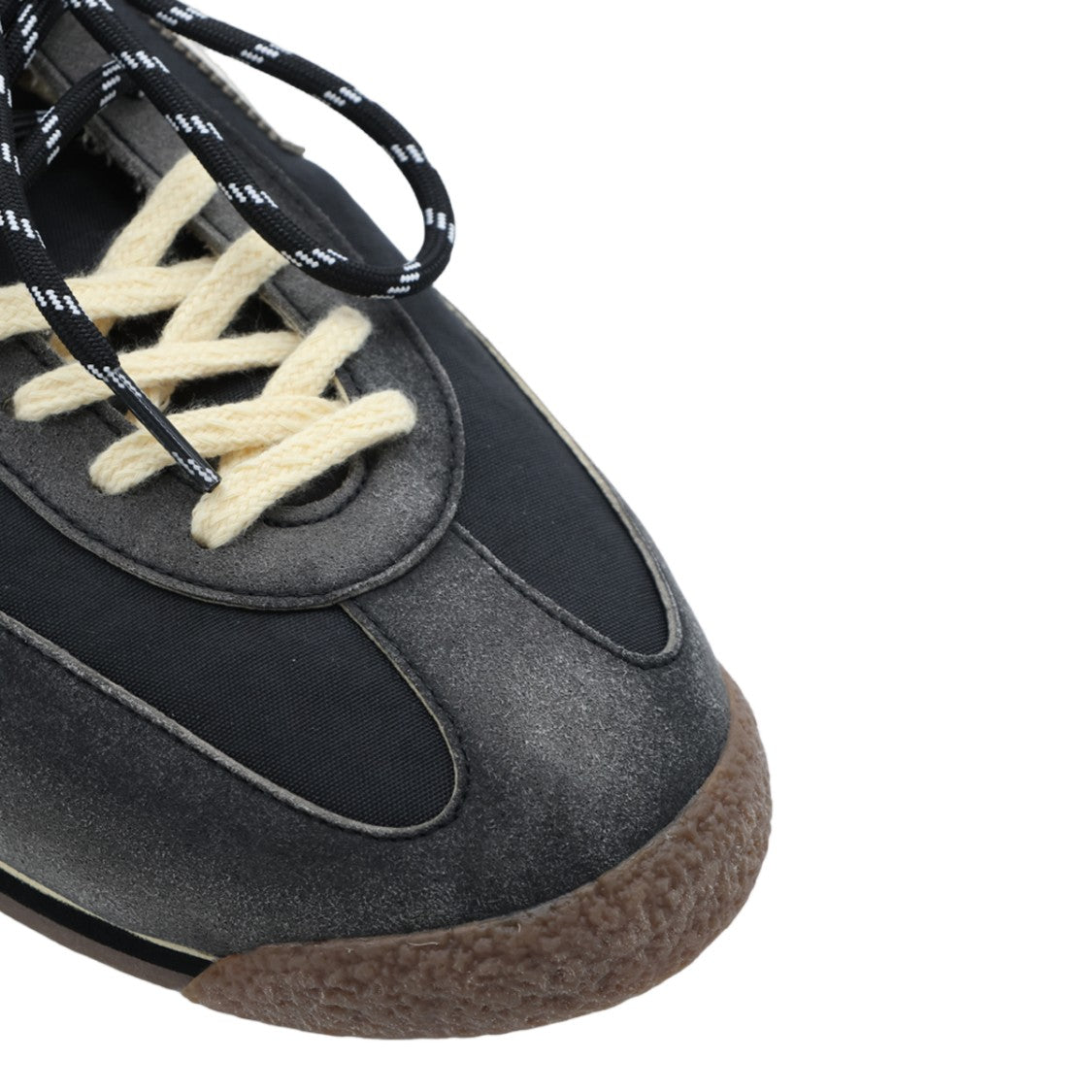 Puraai Textured Zigzag Low-Profile Sneakers