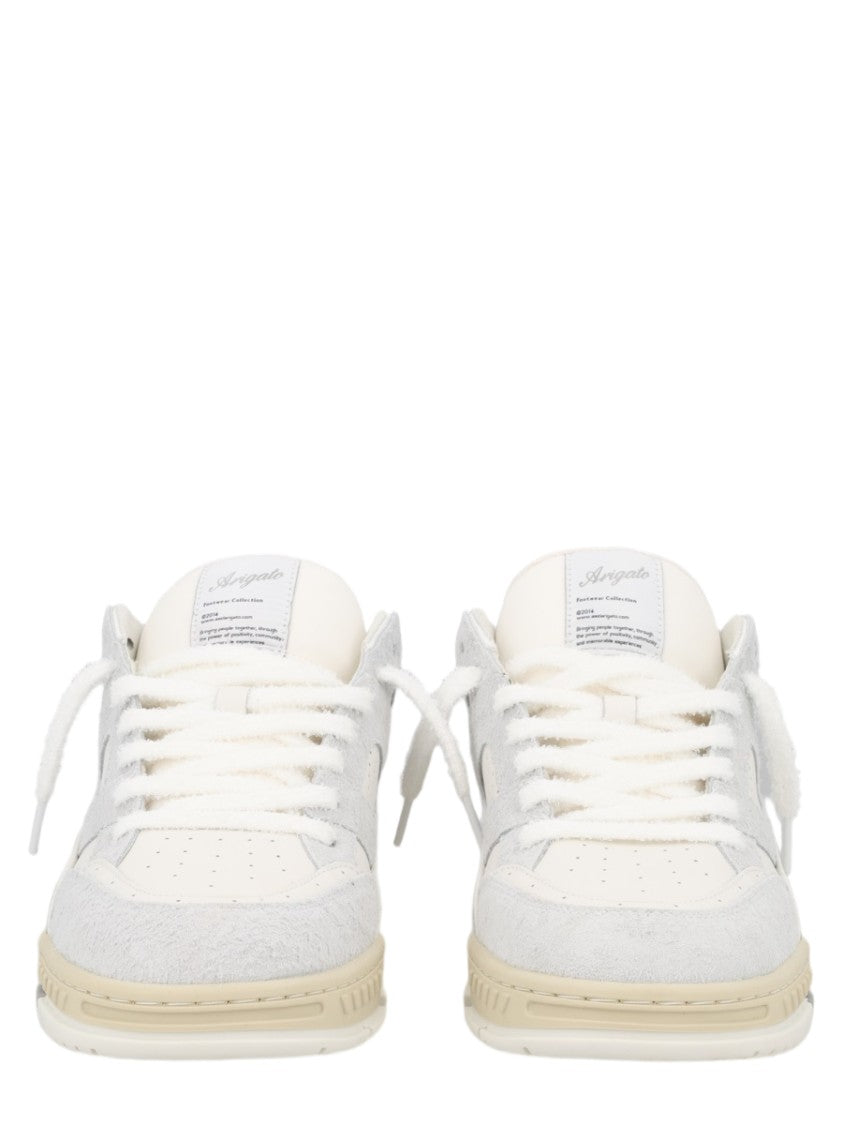 Axel Arigato Area Lo Fluffy Low-Top Leather Sneakers
