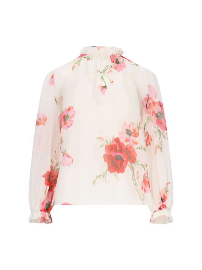 Zimmermann Lightburst Blouse – Off-White