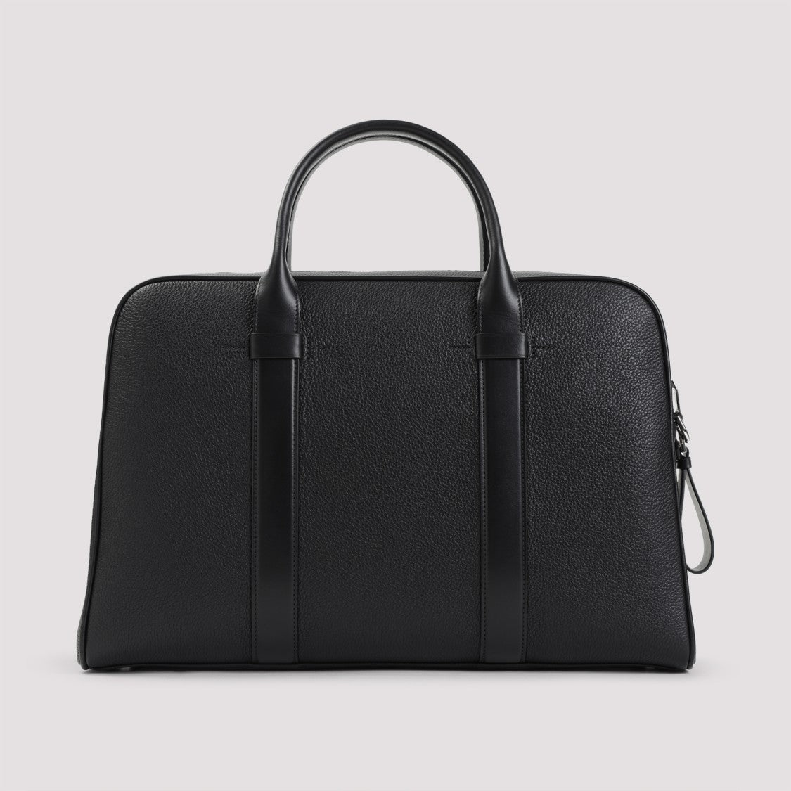 Tom Ford Structured Black Calf Leather Briefcase