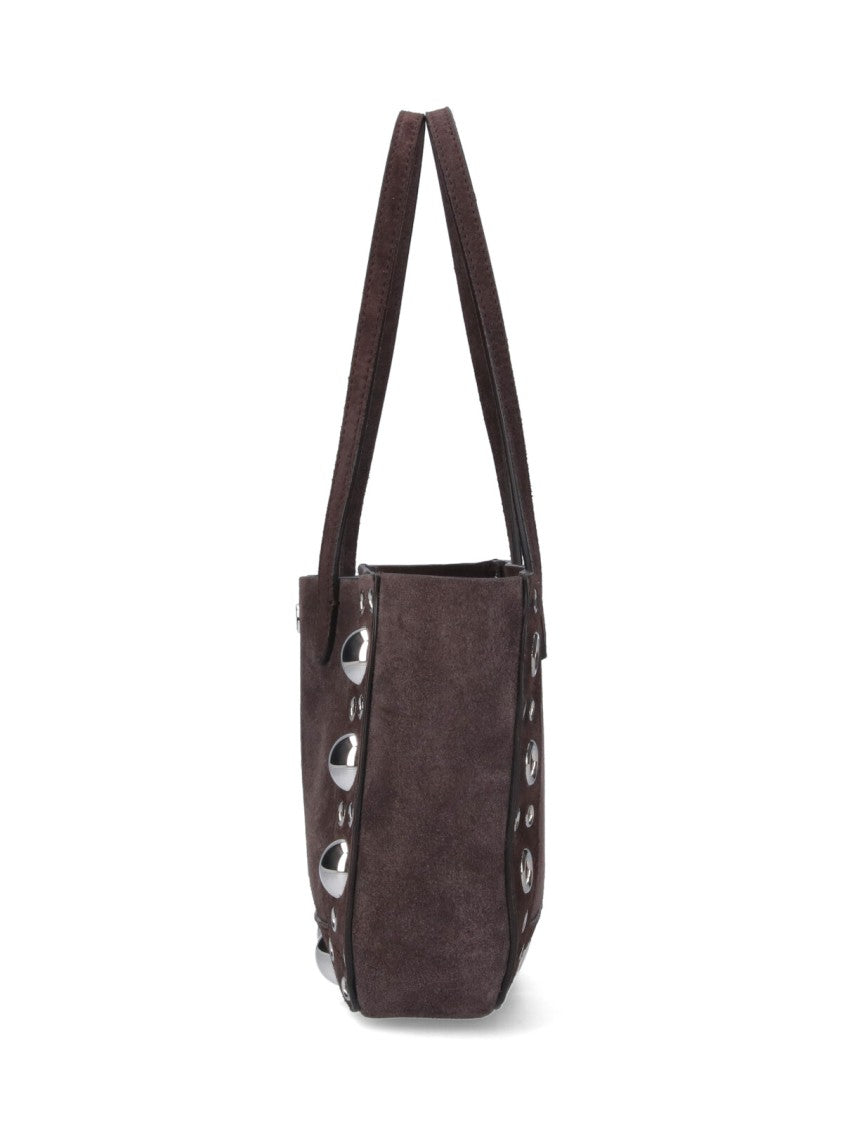Valentino Garavani Mini 'Nellcôte' Tote Bag – Brown
