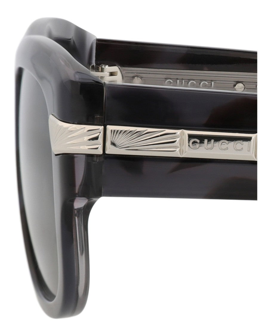 Gucci Square-Frame Recycled Acetate Sunglasses