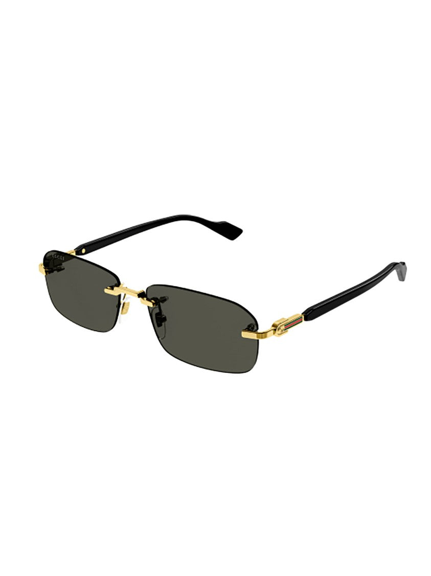 Gucci Rimless Rectangular Sunglasses