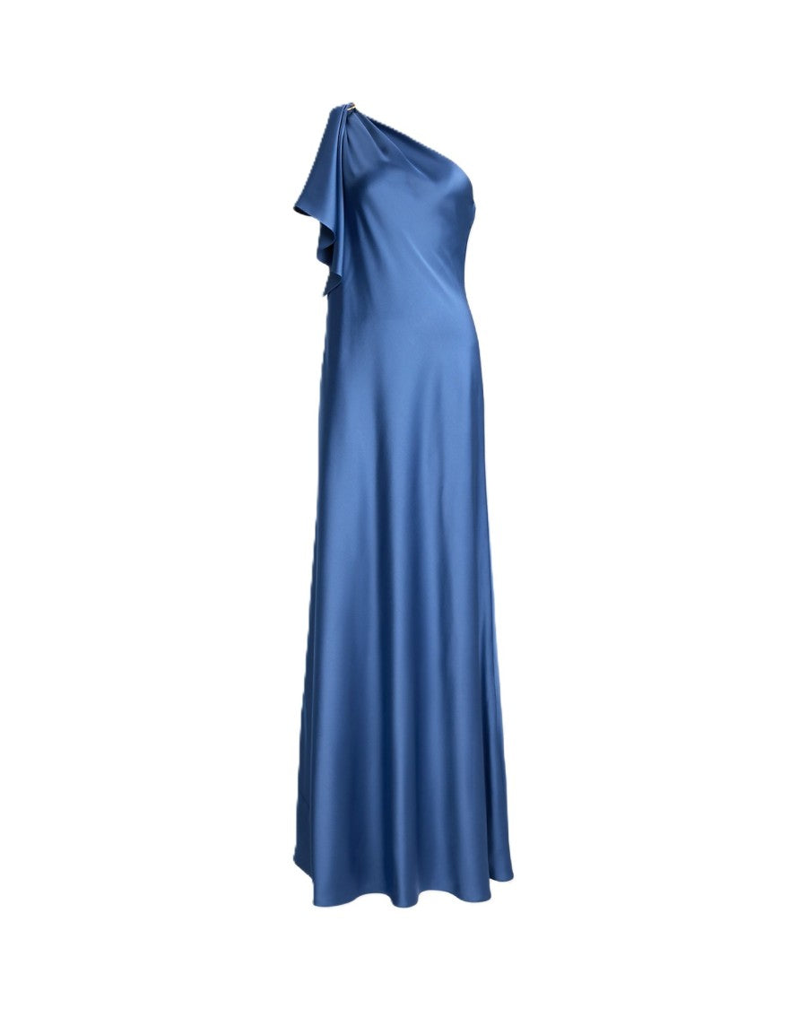 Lauren Ralph Lauren Blue Elzira Recycled Sleeveless Evening Gown