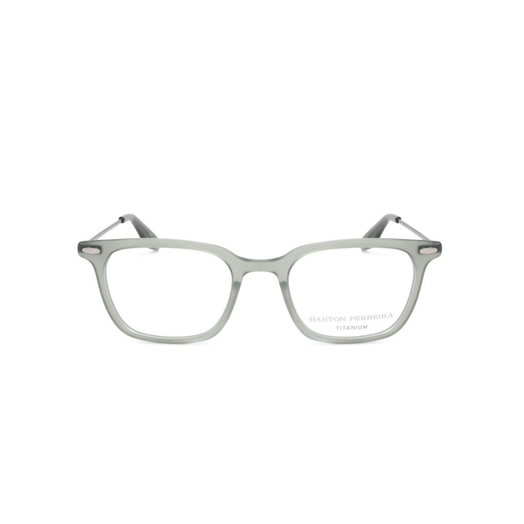 Barton Perreira Green Bp5040 491Fq Translucent Rectangular Eyeglasses