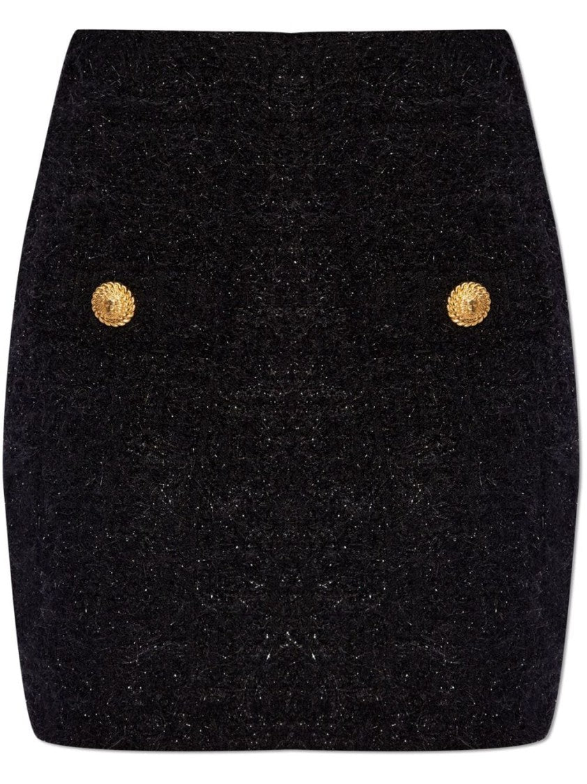 Balmain High-Waisted Bouclãƒæ’Ã†Â€™Ãƒâ€Šã‚Â© Miniskirt