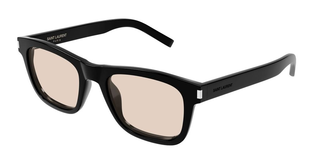 Saint Laurent Black Sl 819 Acetate Oversized Square Sunglasses