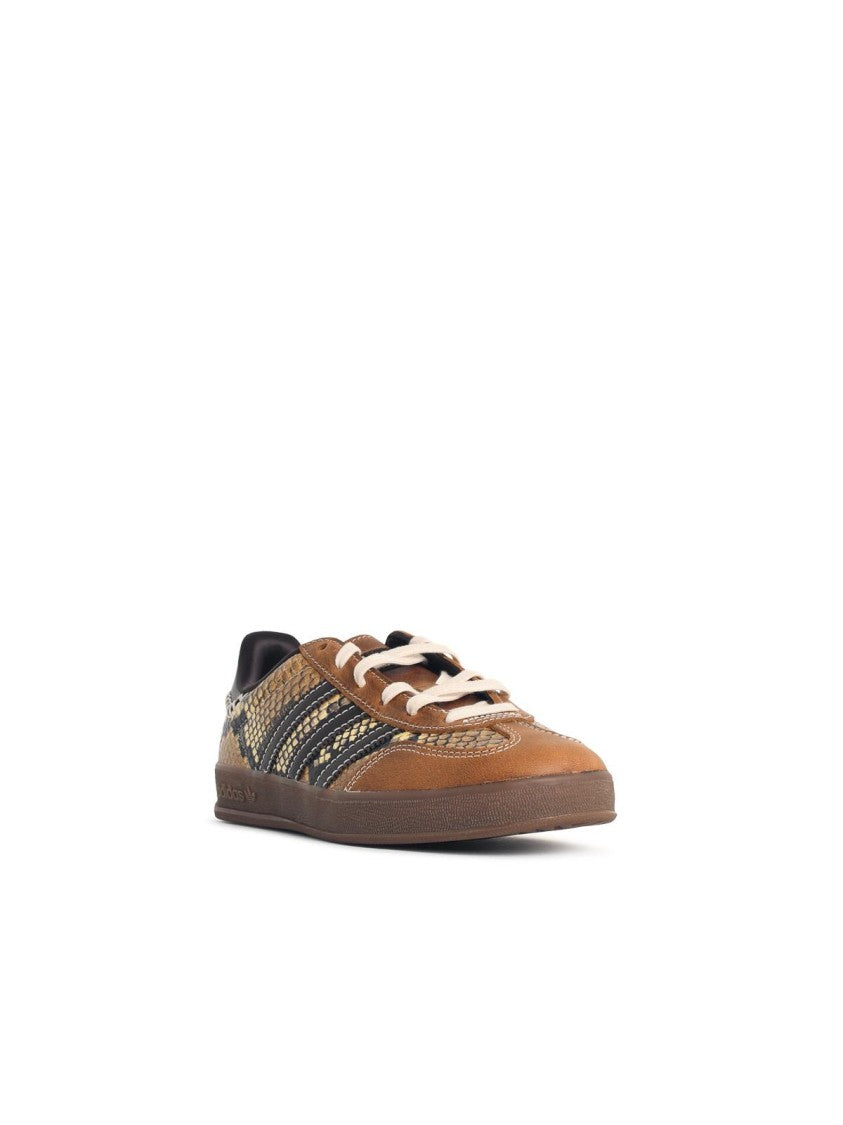 Adidas X Wales Bonner 'Gazzelle Snake' Beige Leather Sneakers