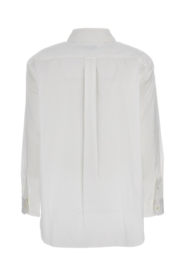 Polo Ralph Lauren Front Button Closure White Cotton Shirt