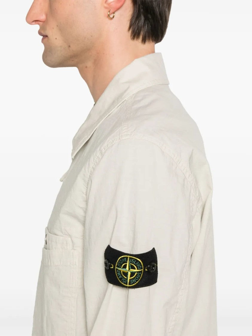 Stone Island Almond Beige Lightweight Jacket