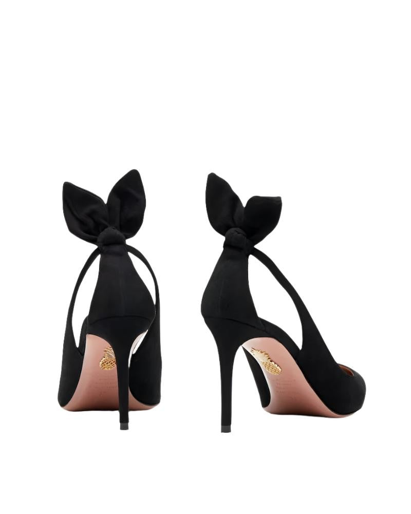 Aquazzura Bow Tie Pump 85