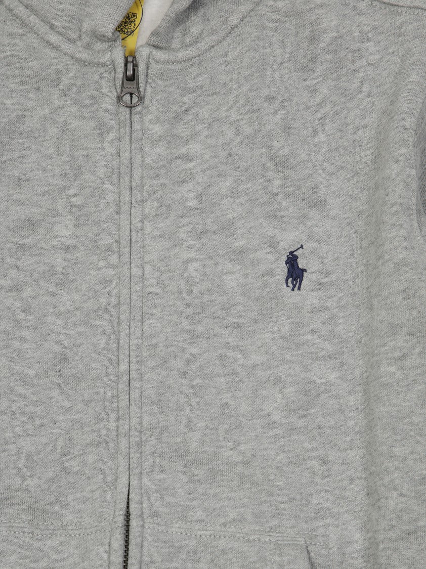 Polo Ralph Lauren Full Zip Hoodie With Embroidered Logo