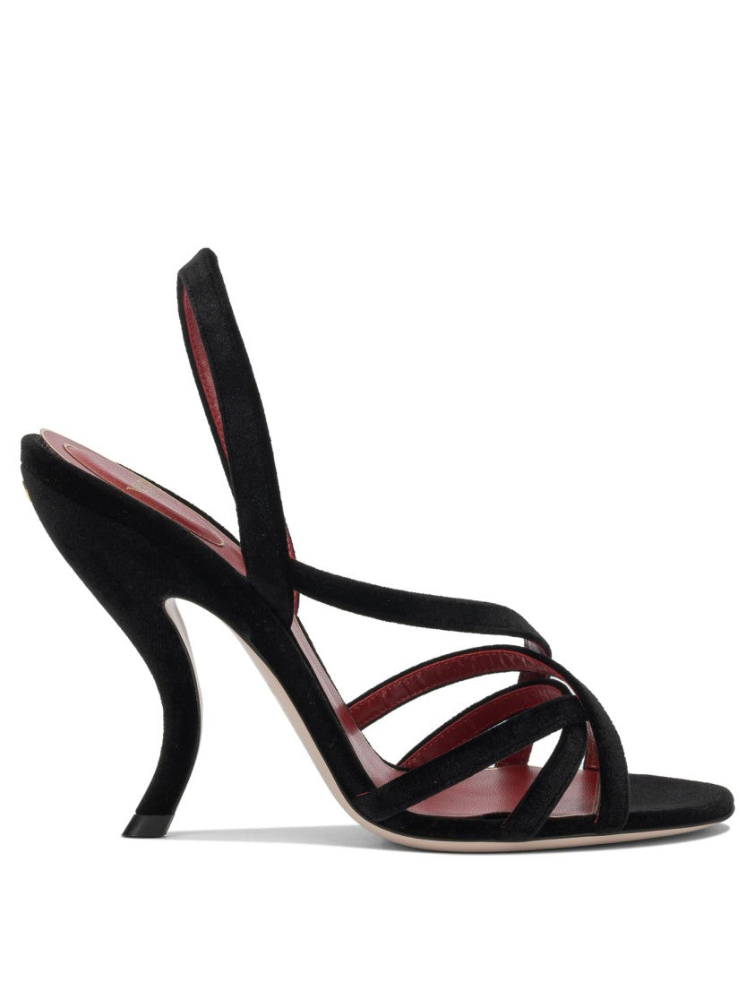 Valentino Garavani "Fetishique 105Mm" Heeled Sandals