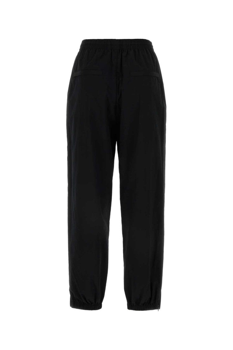 T By Alexander Wang Black Polyester Blend Joggers