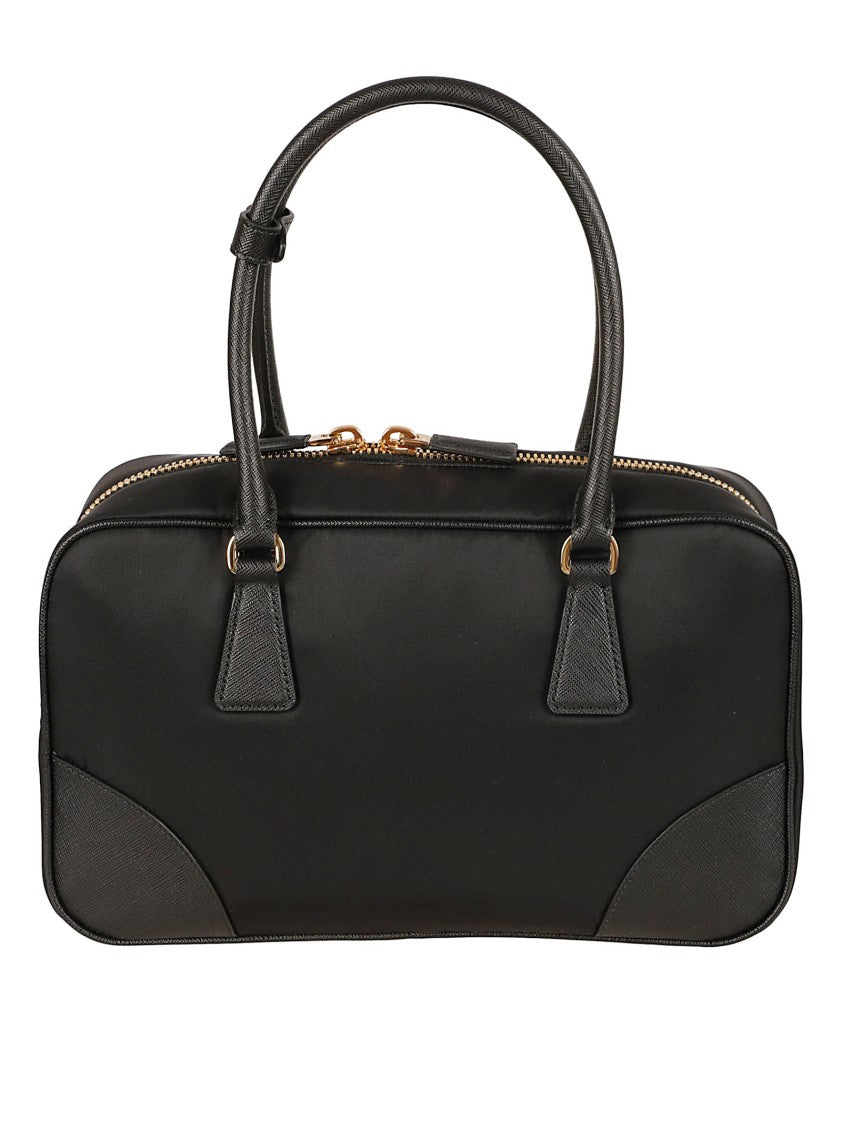 Prada Rectangular Handbag In Recycled Nylon