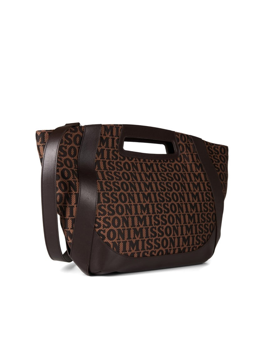 Missoni Logo Tote Shopping Bag