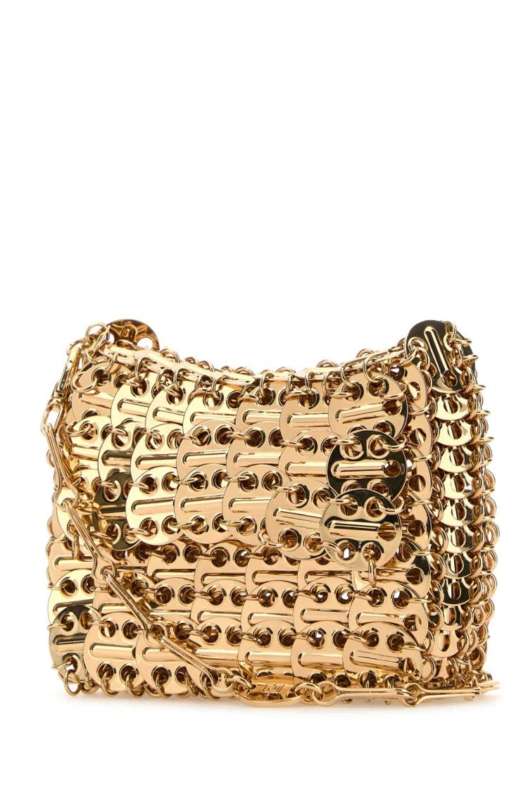 Paco Rabanne Gold Chain Mail Shoulder Bag