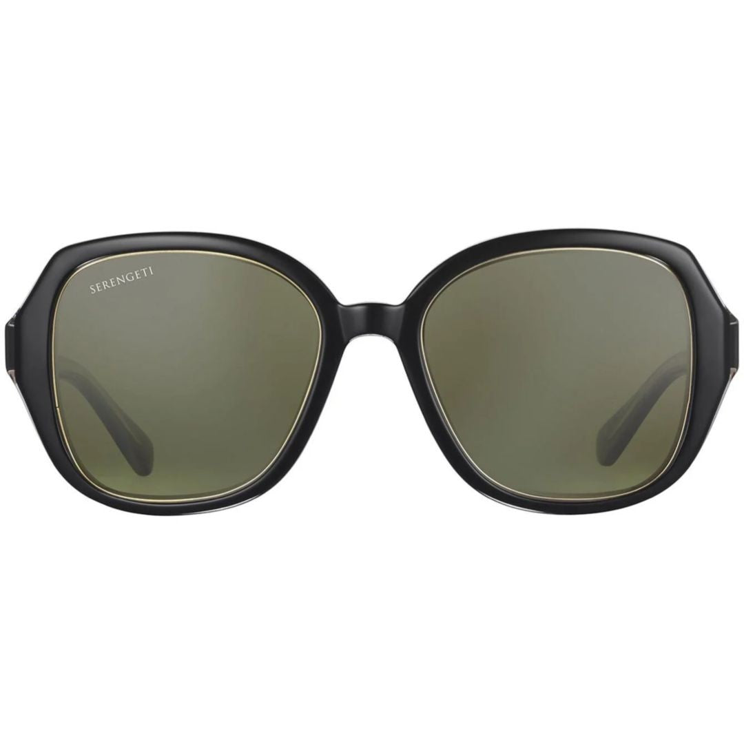Serengeti Hayworth Oversized Square Frame Bio-Acetate Sunglasses