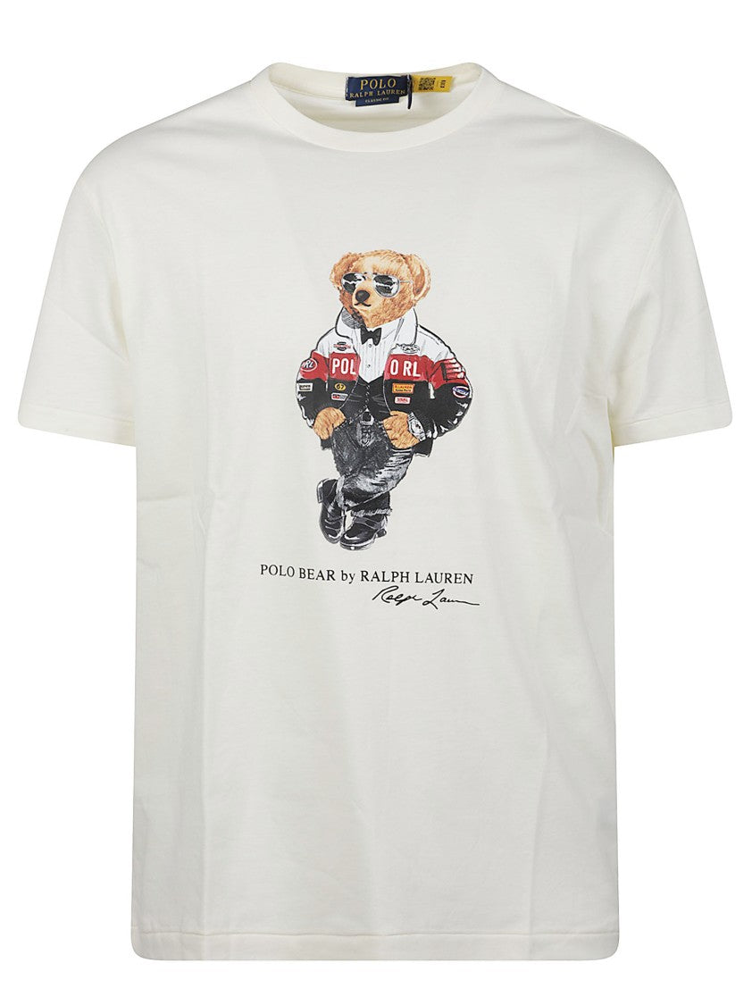Polo Ralph Lauren Bear Graphic Short-Sleeve Cotton T-Shirt