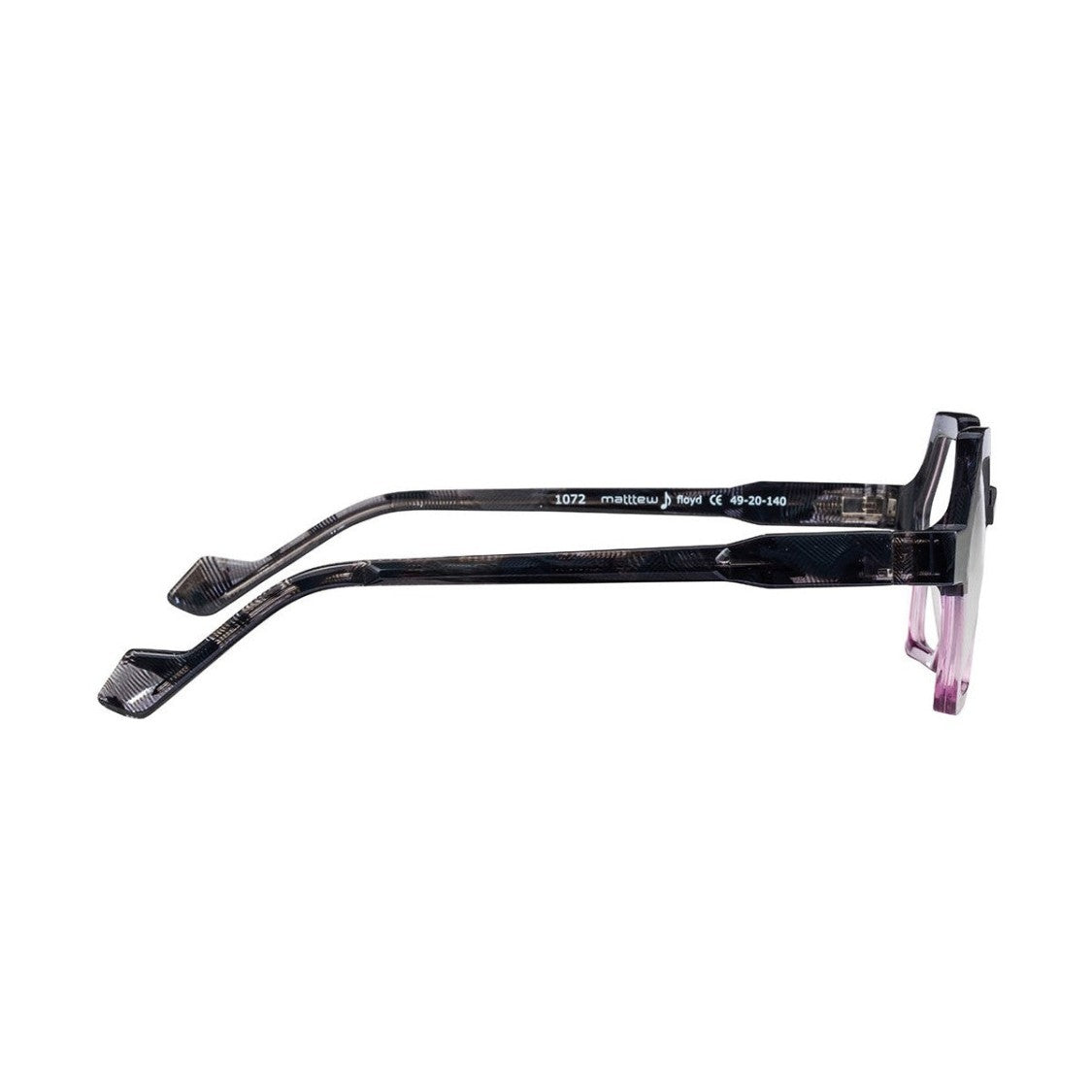 Matttew Celluloide Geometric Two-Tone Sunglasses