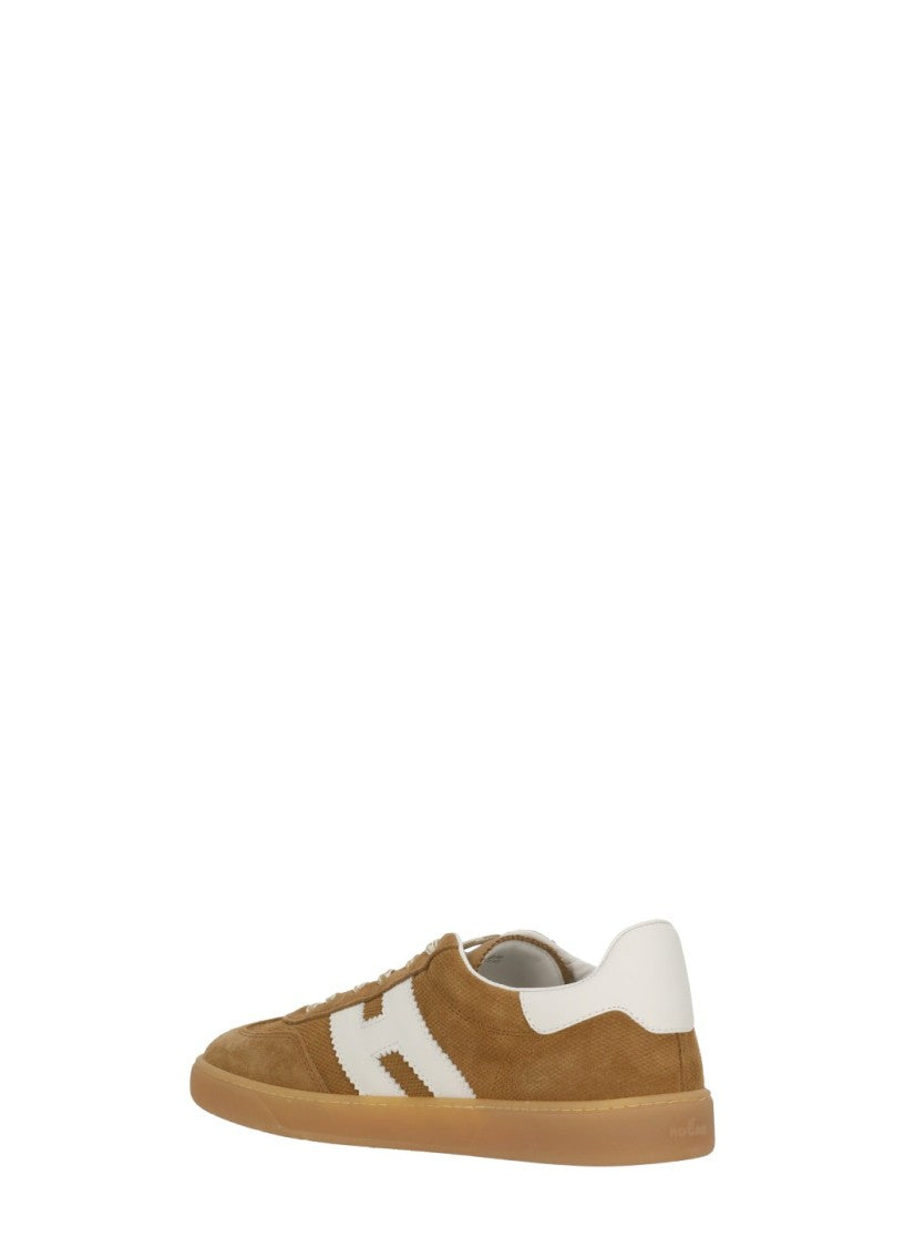Hogan Brown Cool Suede Sneakers