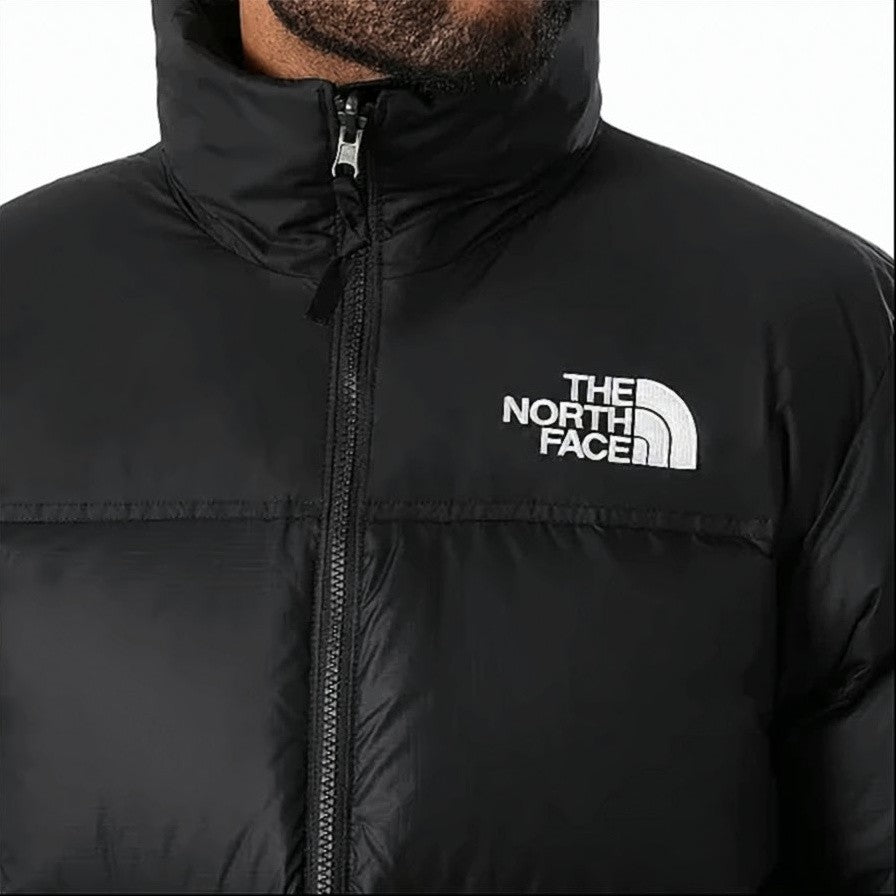The North Face Matte Black Winter Puffer Jacket