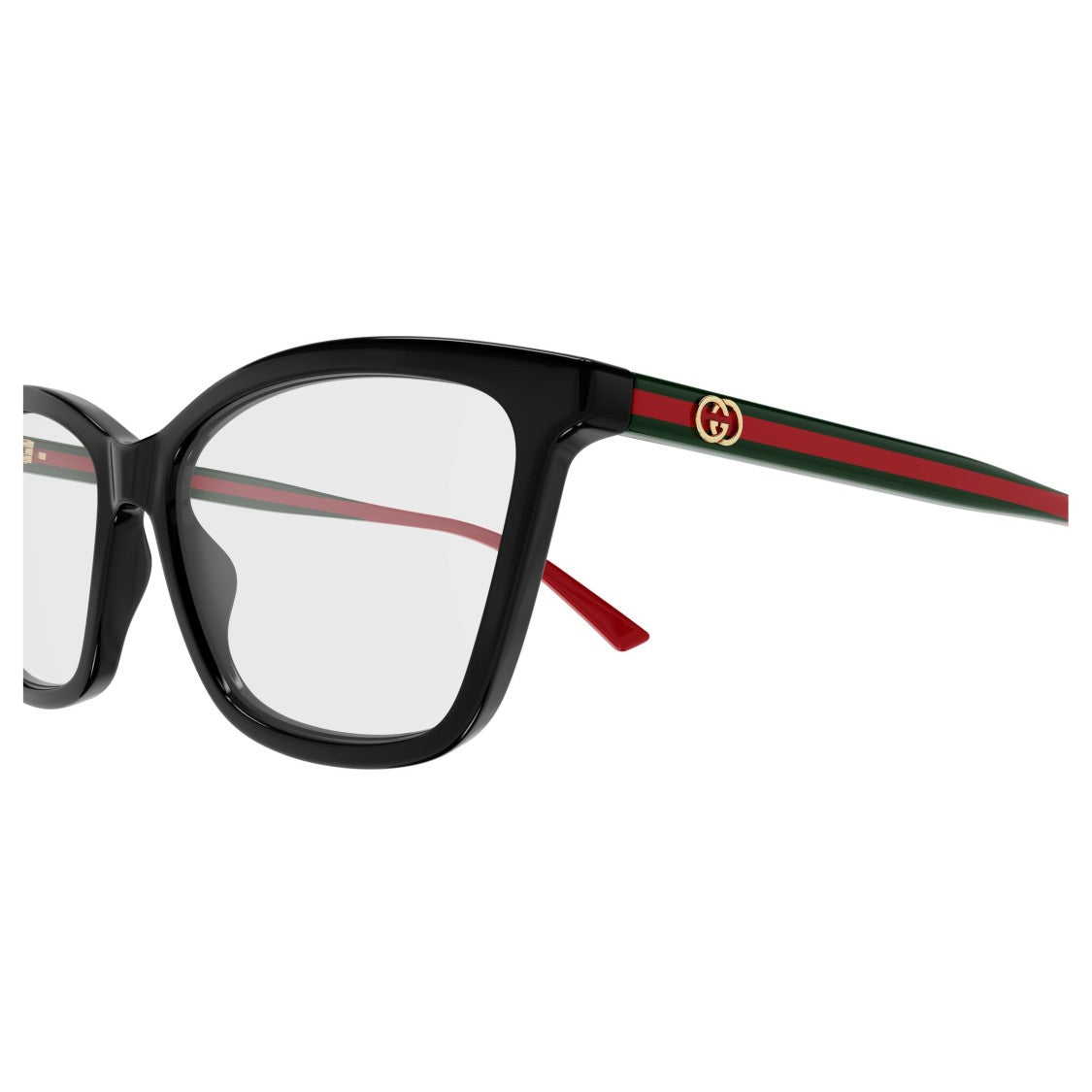Gucci Gg1989o Bold Rectangular Acetate Eyeglasses