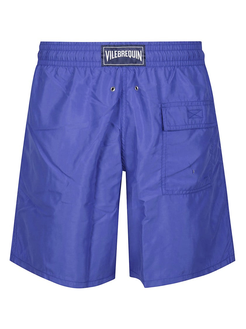 Vilebrequin Blue Moorea Polyamide Swim Shorts