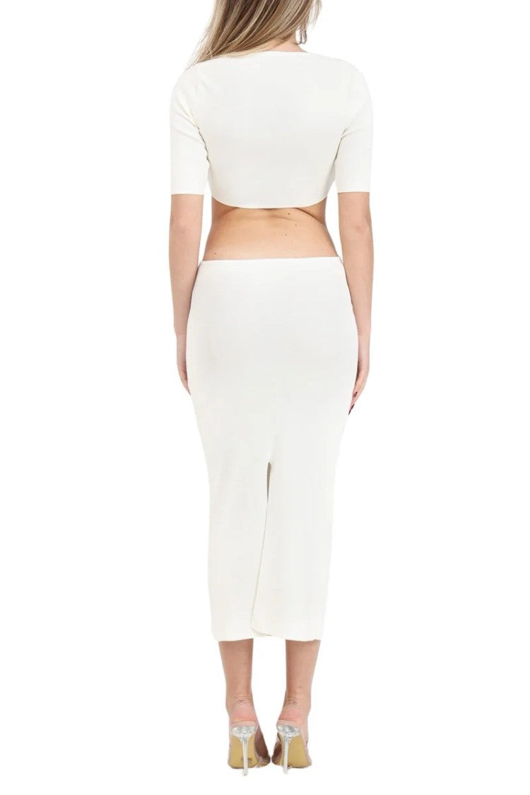 Akep Women's Dress - White